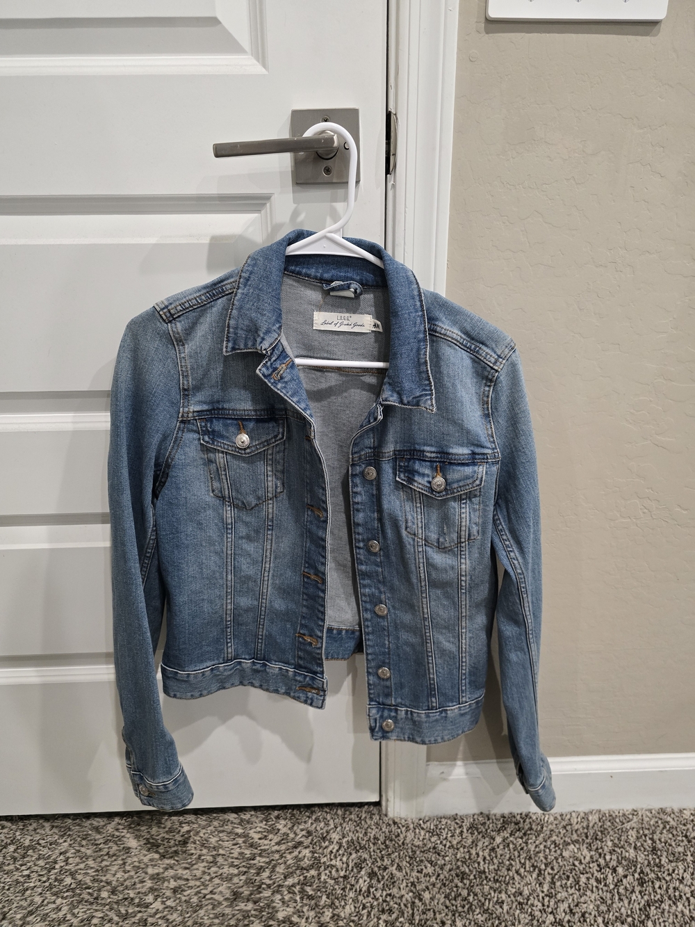 H&M Light Blue Denim Jacket